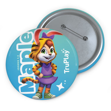 Maple Custom Pin Buttons