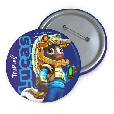 Lucas Custom Pin Buttons