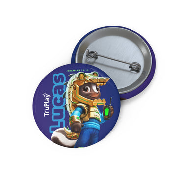 Lucas Custom Pin Buttons