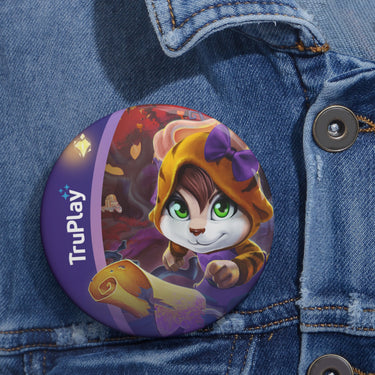 Maple Custom Pin Buttons Special Edition